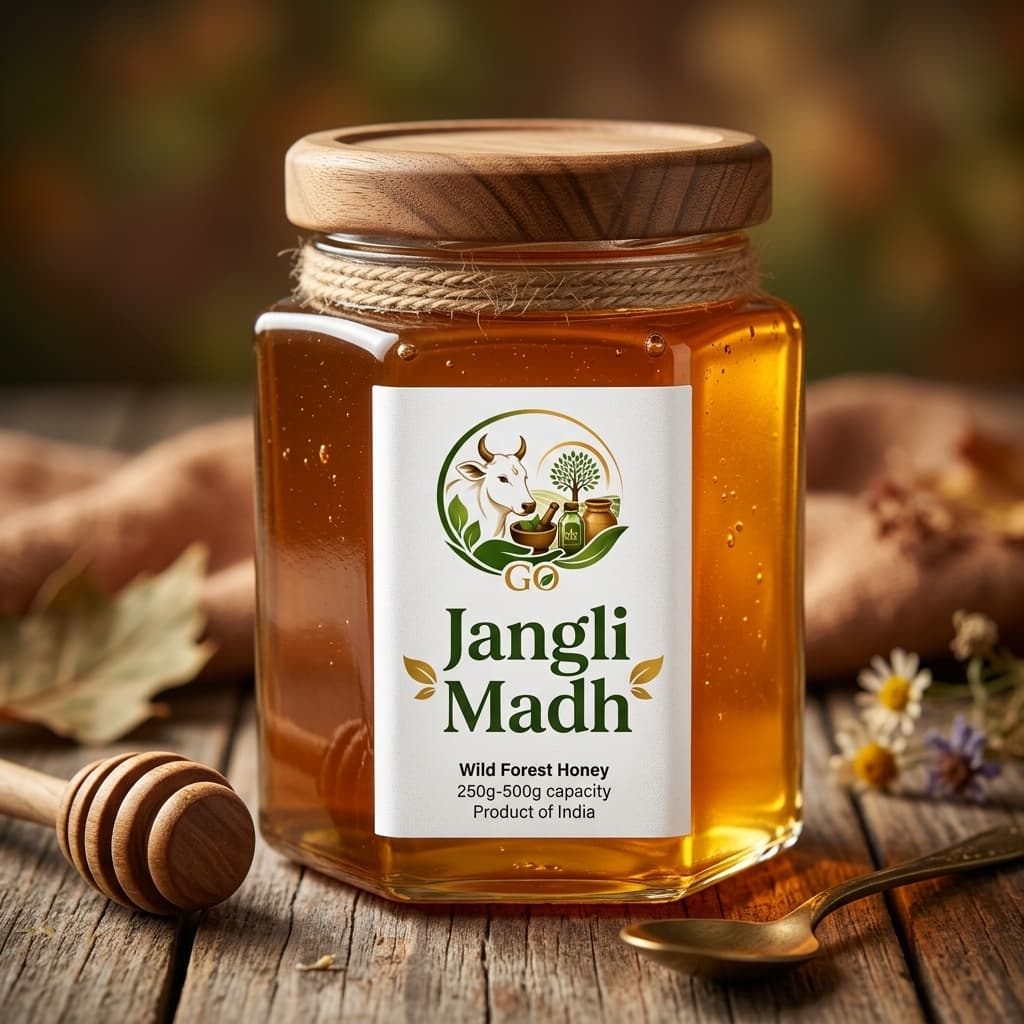 Shuddha Jangali Madh (Pure Wild Forest Honey)